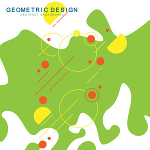 明亮的抽象向量 直线与飞溅的完美交融